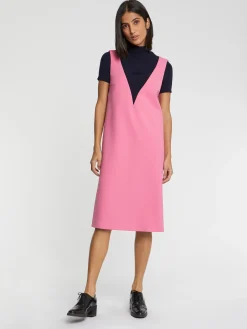 Paule Ka Robe Courte Trapeze En Trompe L'Oeil<Femme Robes