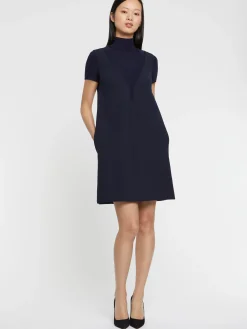Paule Ka Robe Courte Trapeze En Trompe L'Oeil<Femme Robes