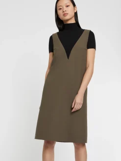 Paule Ka Robe Courte Trapeze En Trompe L'Oeil<Femme Robes