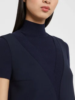 Paule Ka Robe Courte Trapeze En Trompe L'Oeil<Femme Robes