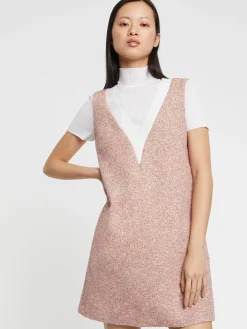 Paule Ka Robe Courte Trompe L'Oeil En Tweed<Femme Robes