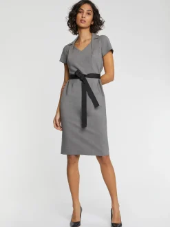Paule Ka Robe Droite A Col Tailleur<Femme Robes