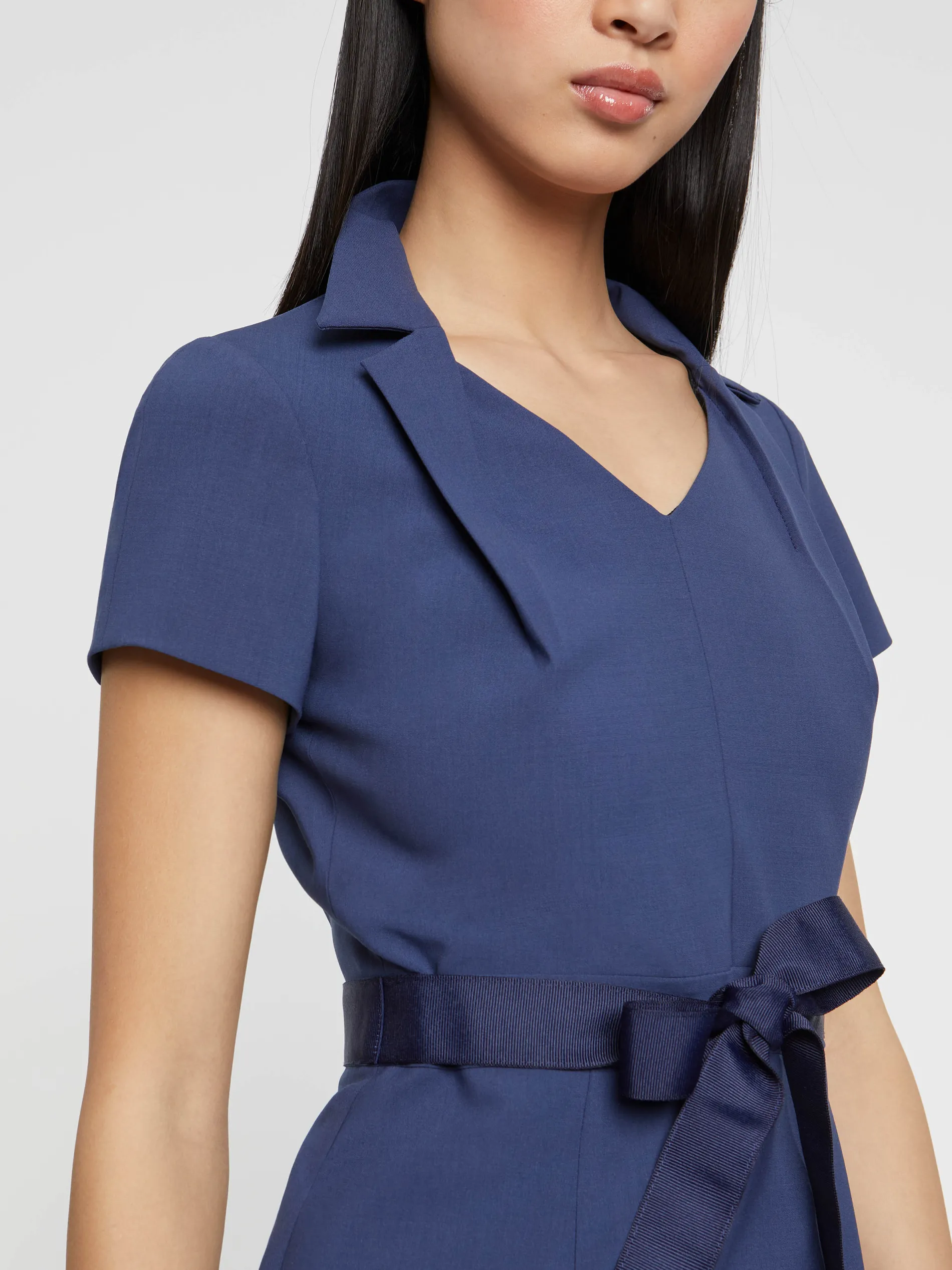 Paule Ka Robe Droite A Col Tailleur<Femme Robes