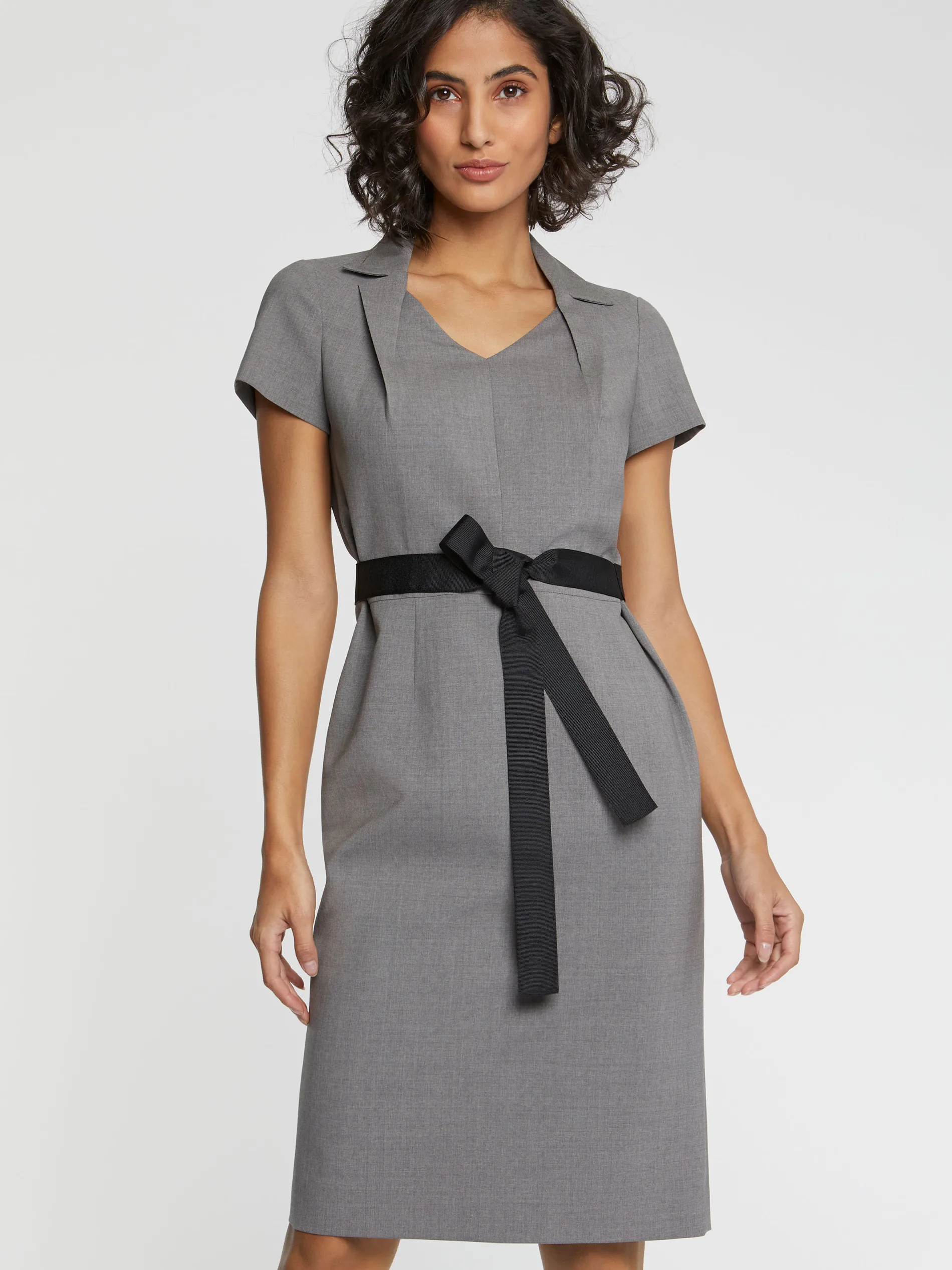 Paule Ka Robe Droite A Col Tailleur<Femme Robes