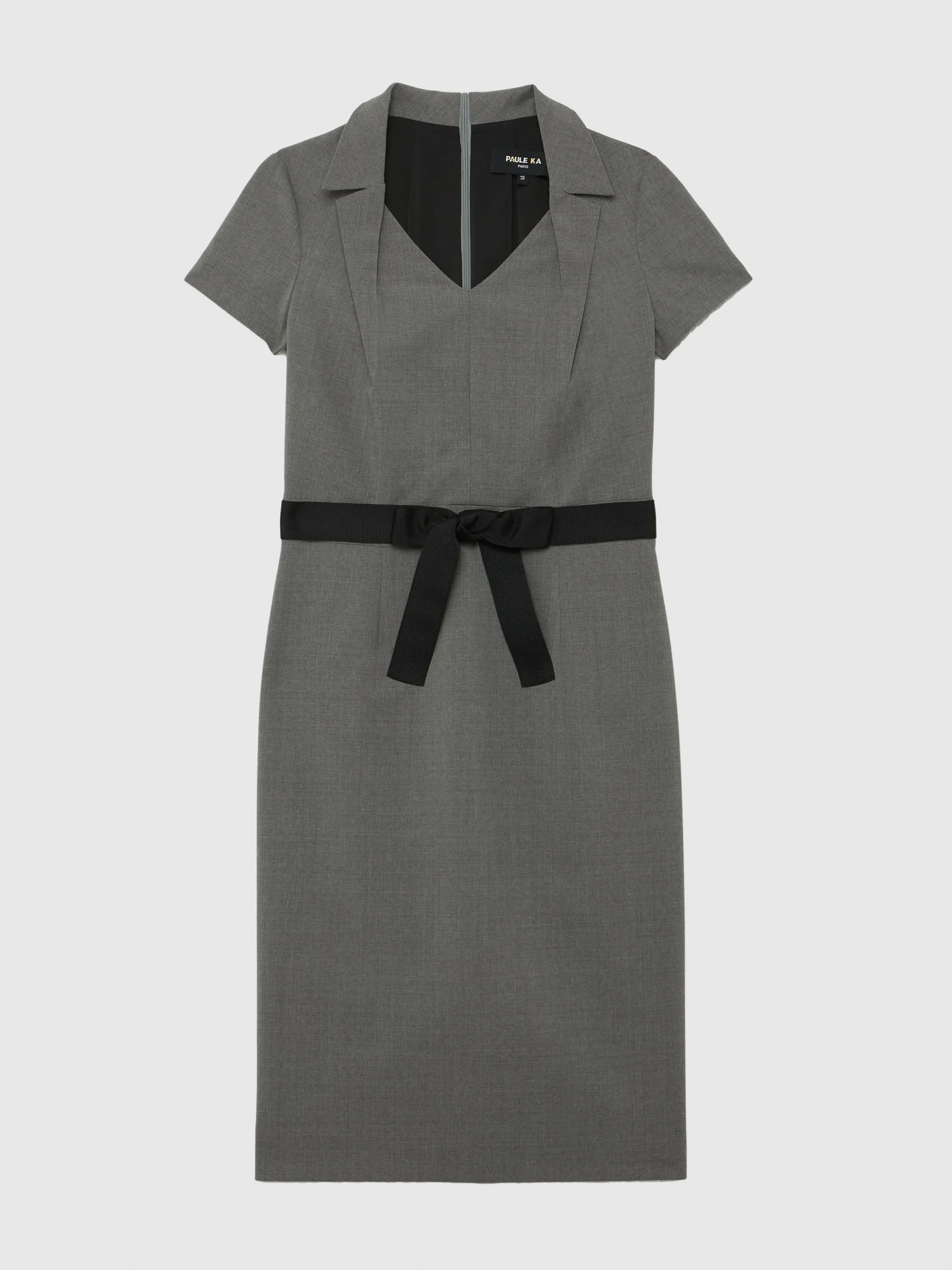 Paule Ka Robe Droite A Col Tailleur<Femme Robes