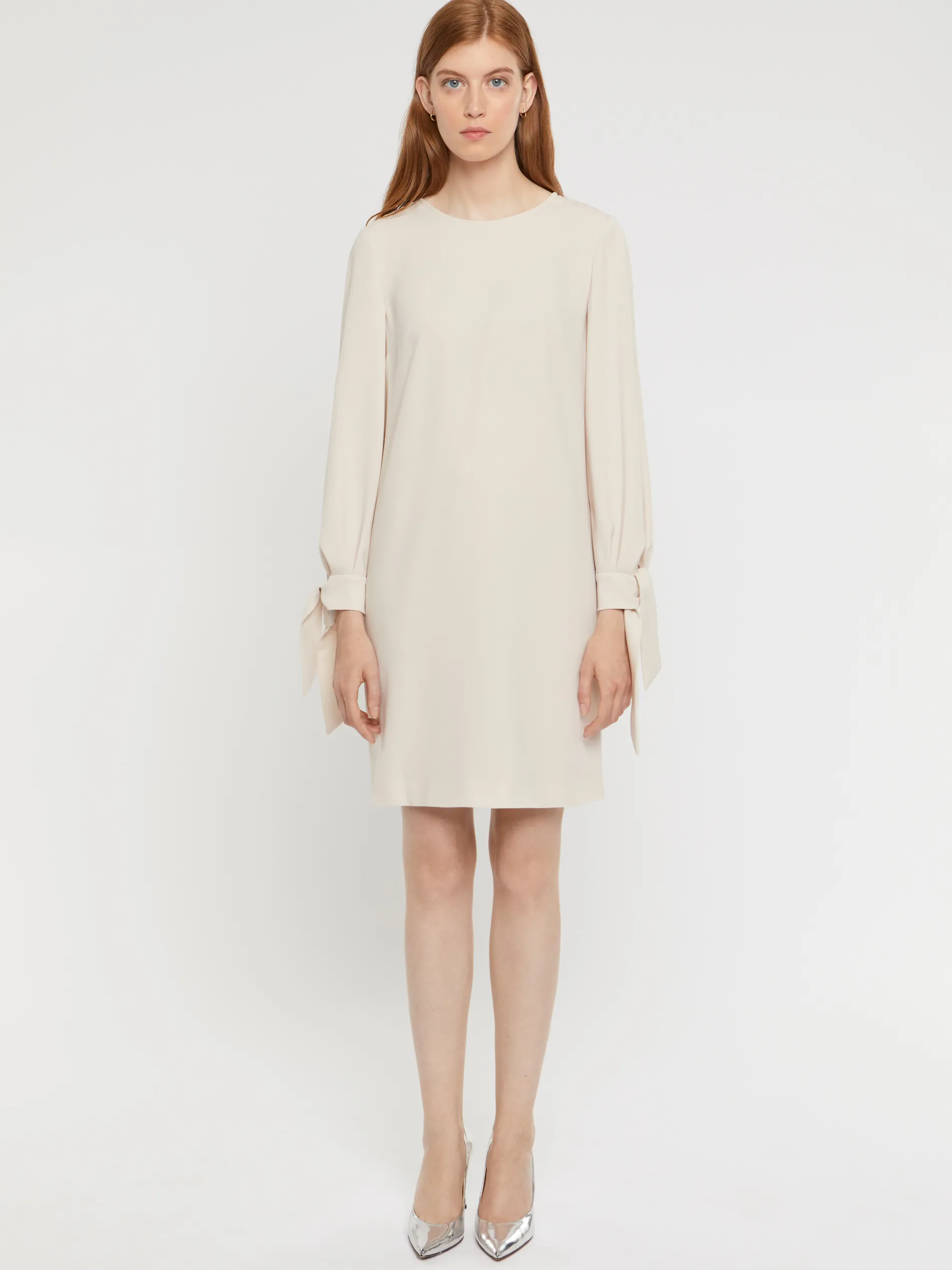 Paule Ka Robe Droite A Noeuds En Crepe Envers Satin<Femme Robes