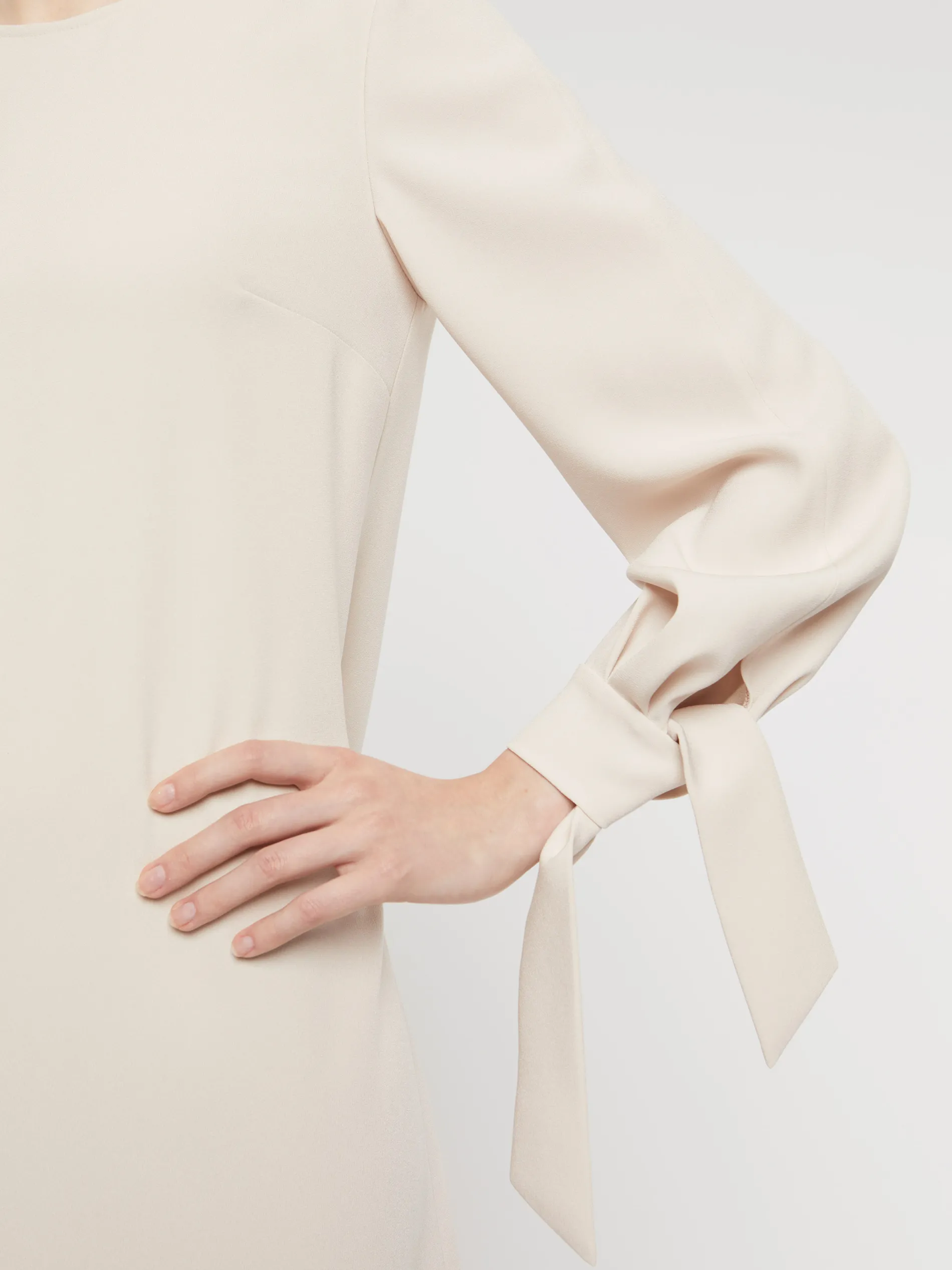 Paule Ka Robe Droite A Noeuds En Crepe Envers Satin<Femme Robes