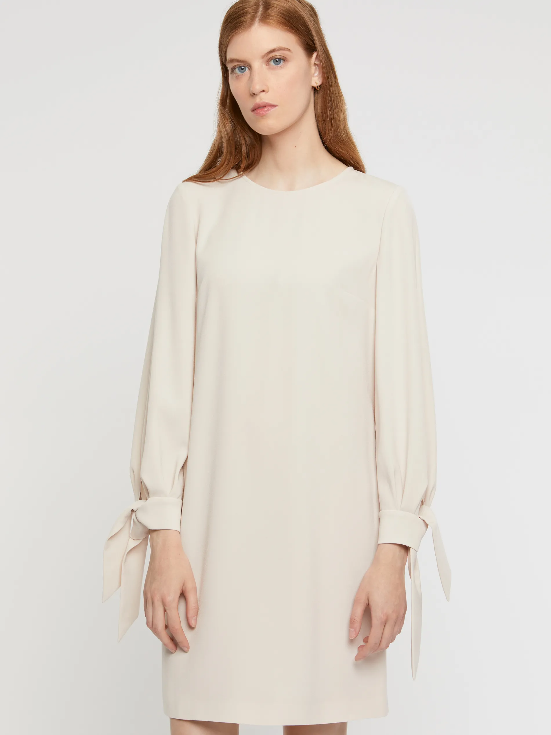 Paule Ka Robe Droite A Noeuds En Crepe Envers Satin<Femme Robes