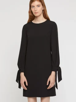 Paule Ka Robe Droite A Noeuds En Crepe Envers Satin<Femme Robes