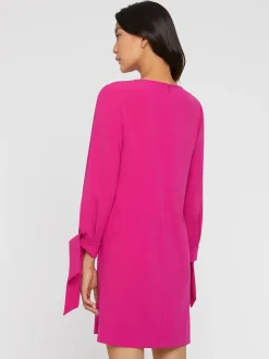 Paule Ka Robe Droite A Noeuds En Crepe Envers Satin<Femme Robes