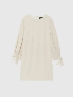 Paule Ka Robe Droite A Noeuds En Crepe Envers Satin<Femme Robes