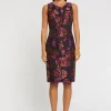 Paule Ka Robe Droite En Jacquard Floral<Femme Robes