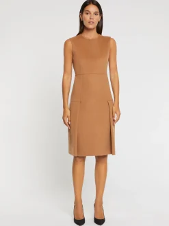 Paule Ka Robe Droite En Laine Melangee<Femme Robes