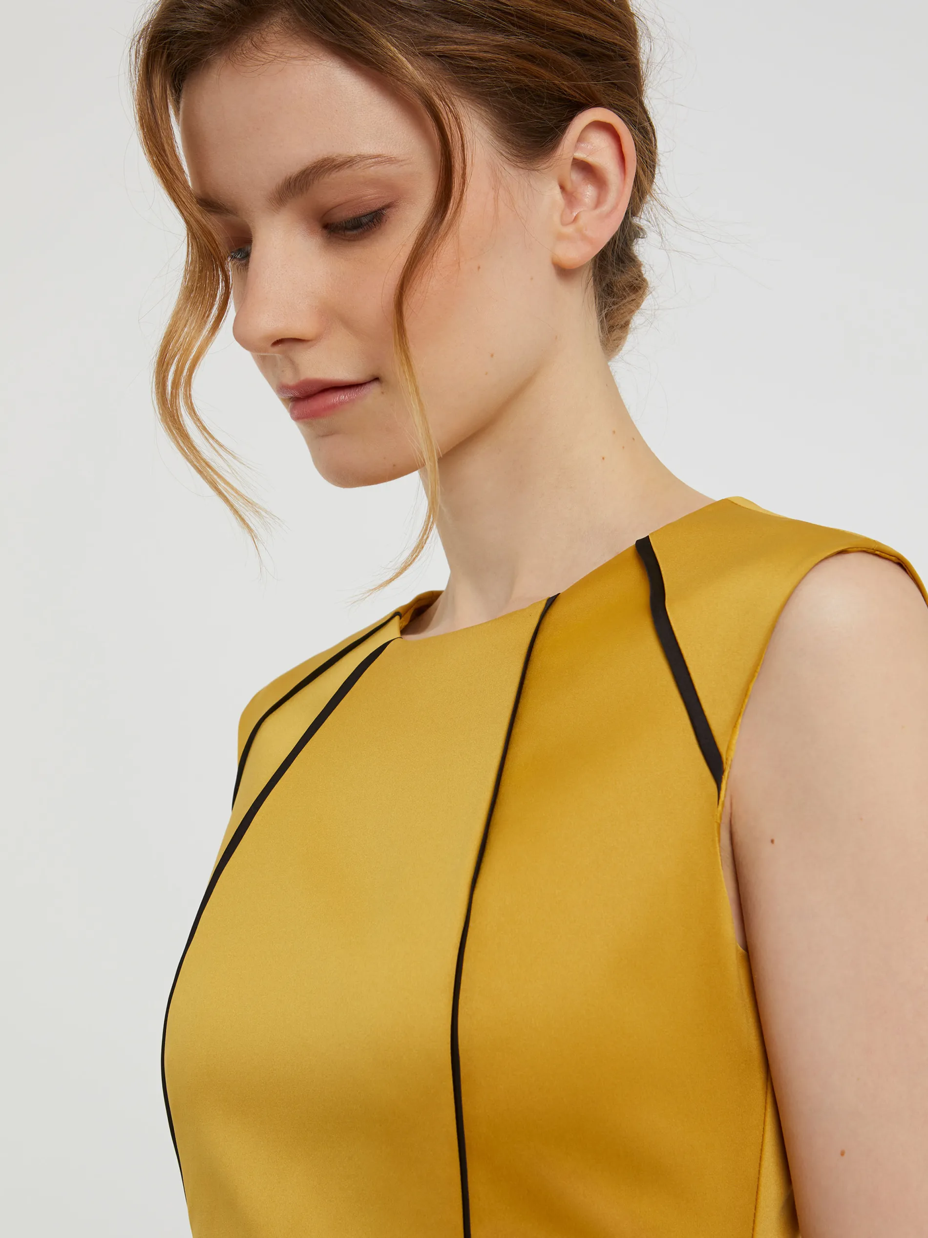 Paule Ka Robe Droite En Satin<Femme Robes