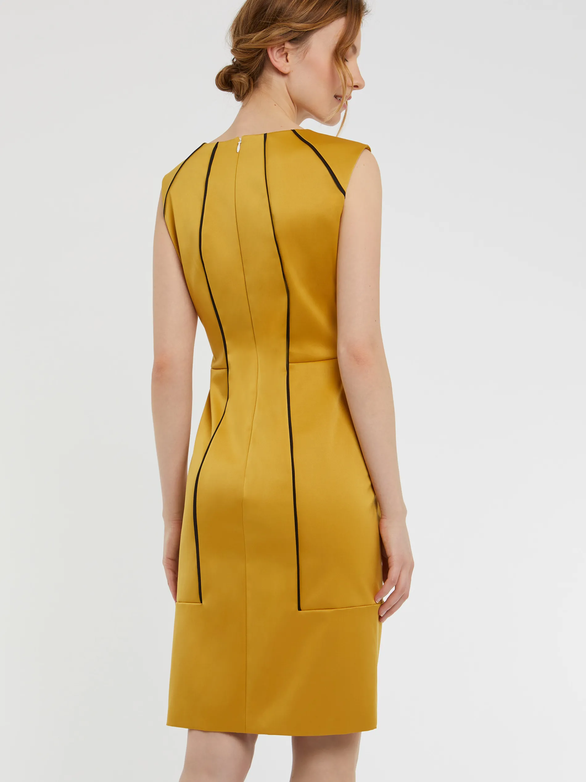Paule Ka Robe Droite En Satin<Femme Robes
