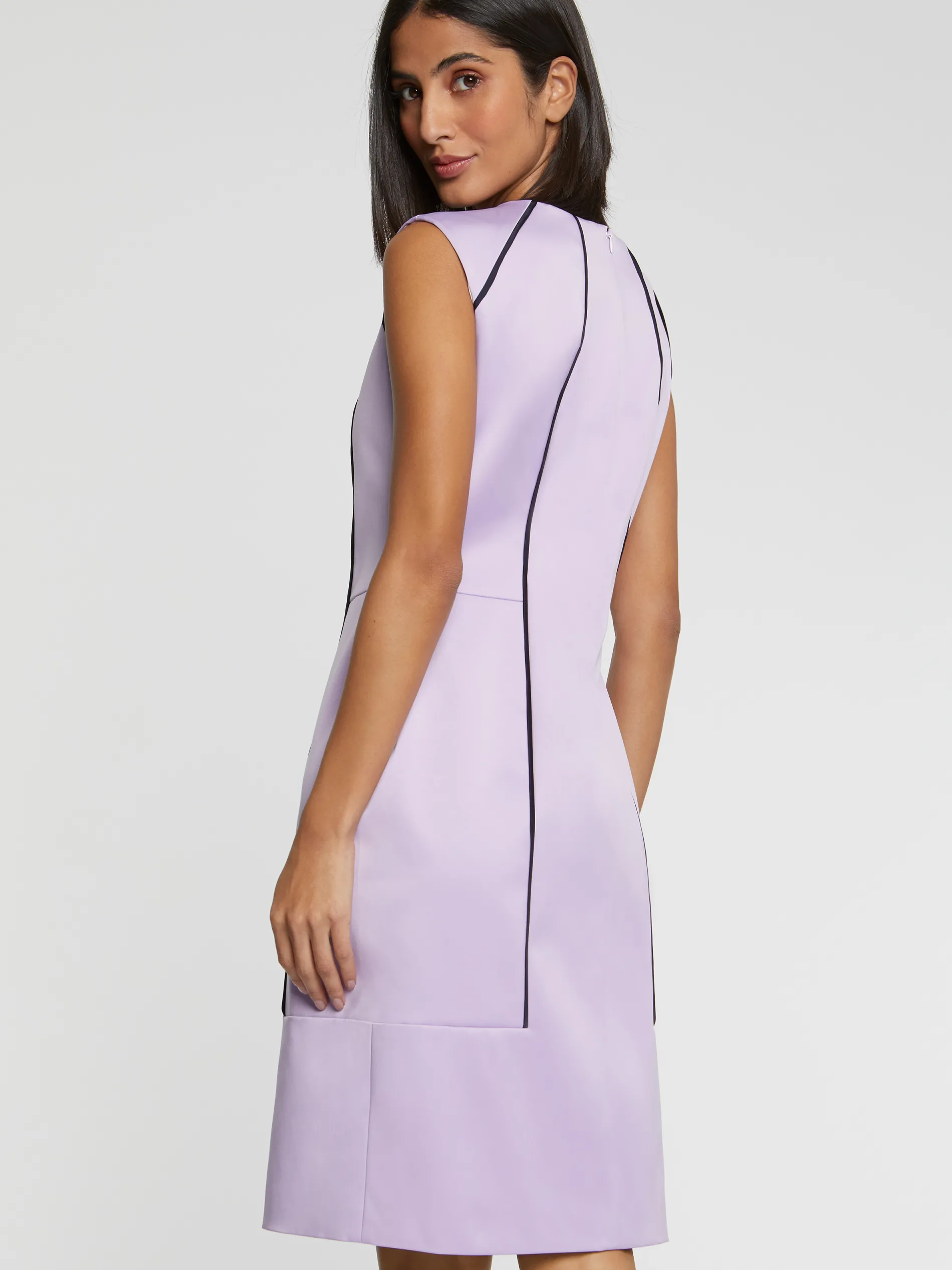 Paule Ka Robe Droite En Satin<Femme Robes