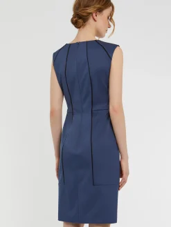 Paule Ka Robe Droite En Satin<Femme Robes
