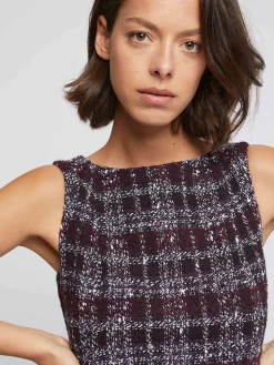 Paule Ka Robe Droite En Tweed<Femme Robes