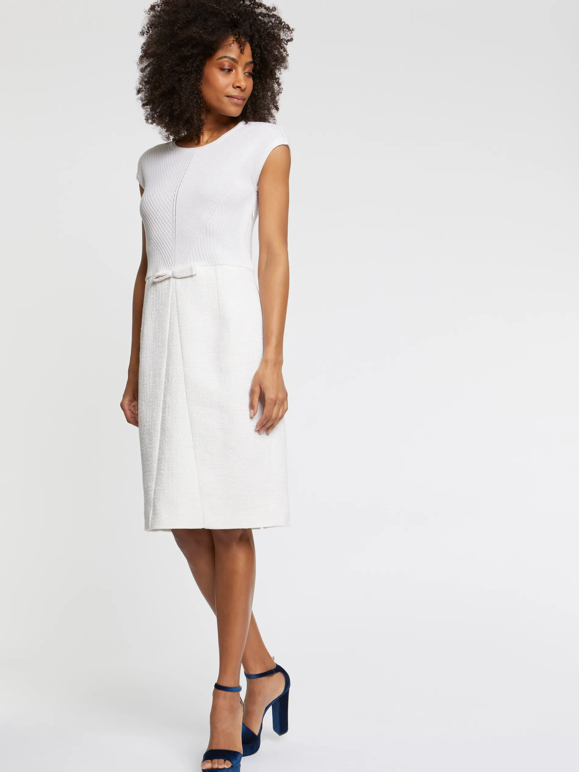 Paule Ka Robe Droite Trompe-L?Oeil En Tweed<Femme Robes