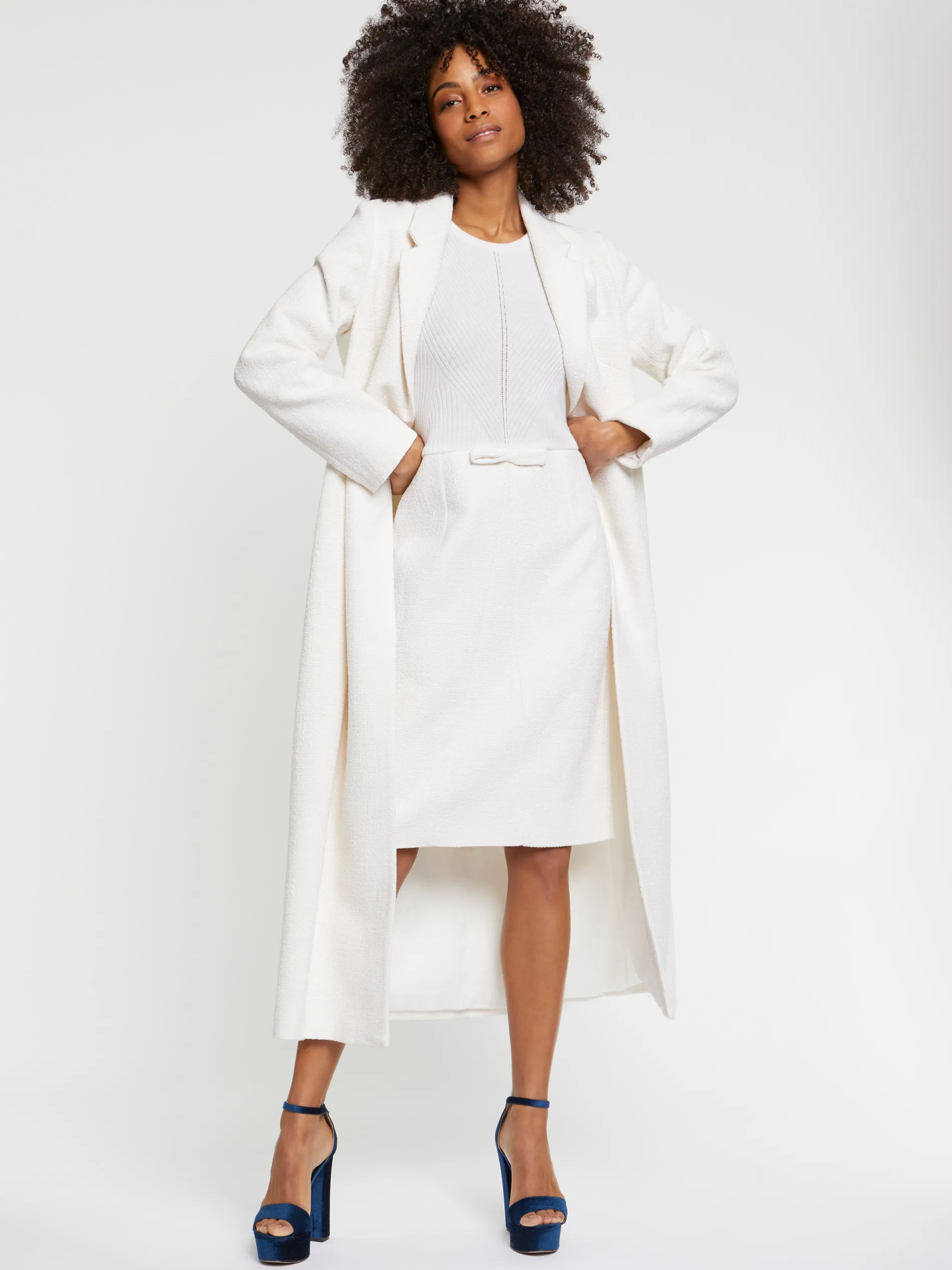 Paule Ka Robe Droite Trompe-L?Oeil En Tweed<Femme Robes