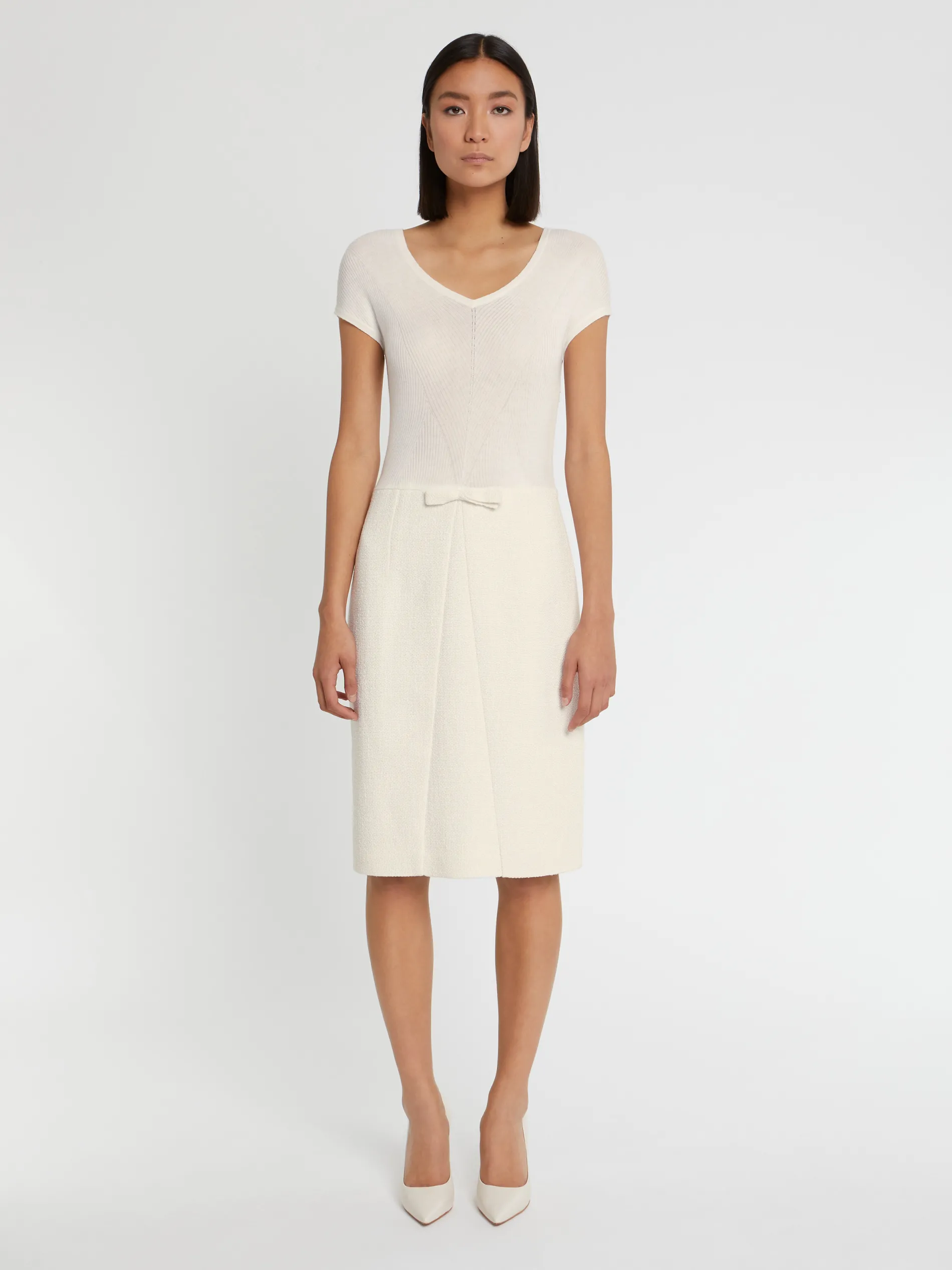 Paule Ka Robe Droite Trompe-L?Oeil En Tweed<Femme Robes