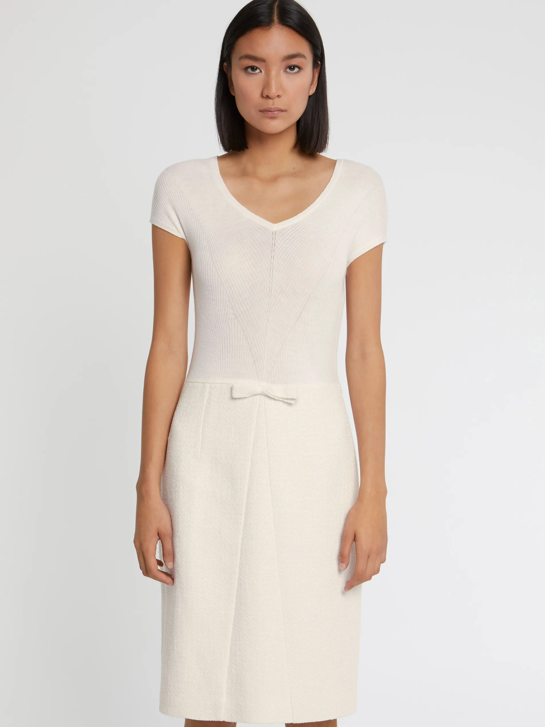Paule Ka Robe Droite Trompe-L?Oeil En Tweed<Femme Robes