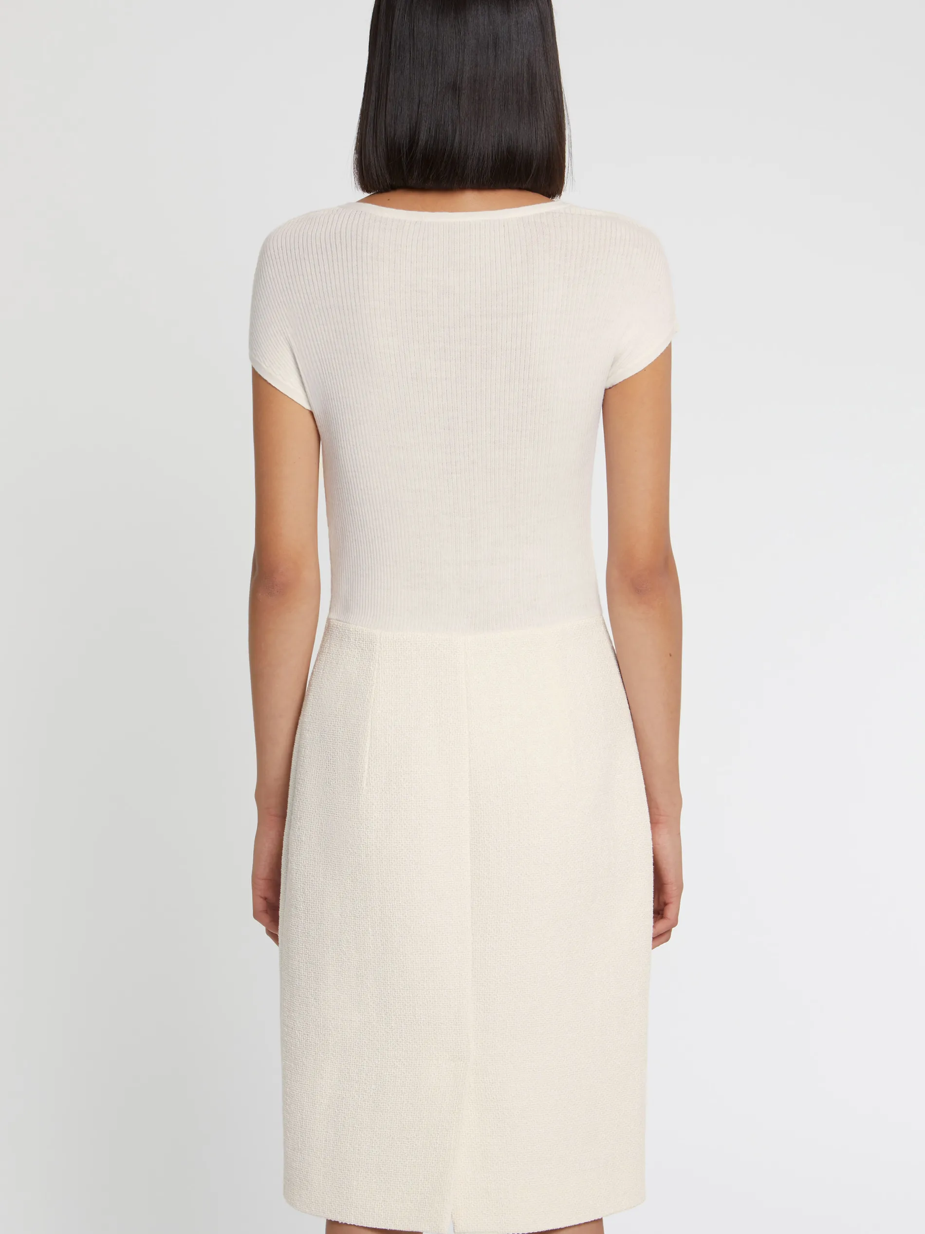Paule Ka Robe Droite Trompe-L?Oeil En Tweed<Femme Robes