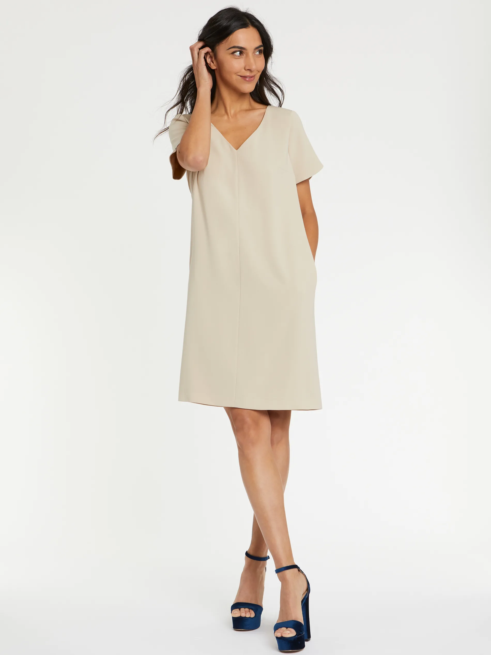 Paule Ka Robe En Crepe Envers Satin<Femme Robes
