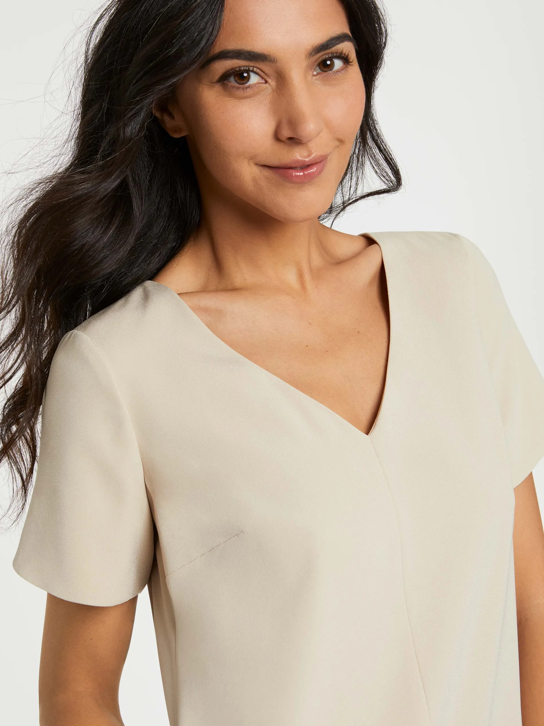 Paule Ka Robe En Crepe Envers Satin<Femme Robes