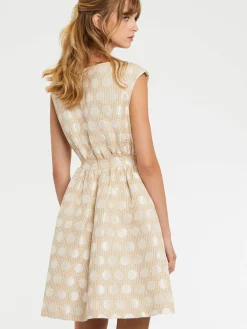 Paule Ka Robe En Jacquard Cannage A Pois<Femme Robes