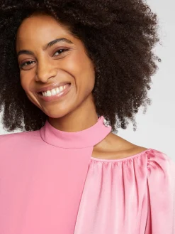Paule Ka Robe En Tissu Crepe<Femme Robes