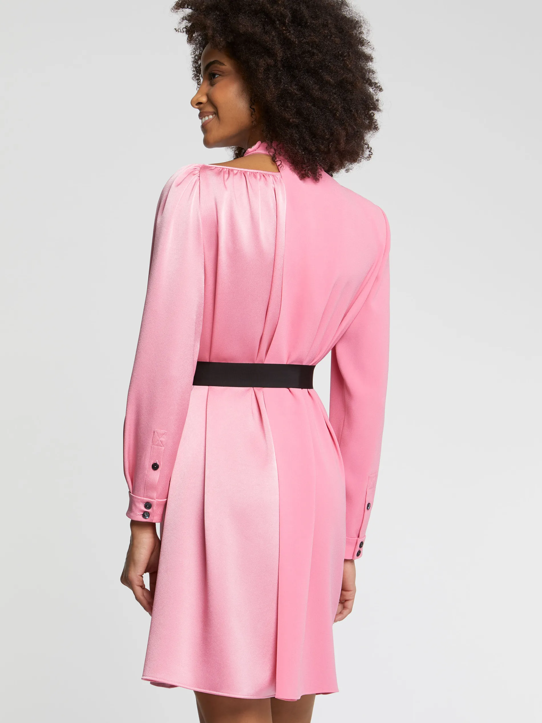 Paule Ka Robe En Tissu Crepe<Femme Robes