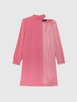 Paule Ka Robe En Tissu Crepe<Femme Robes