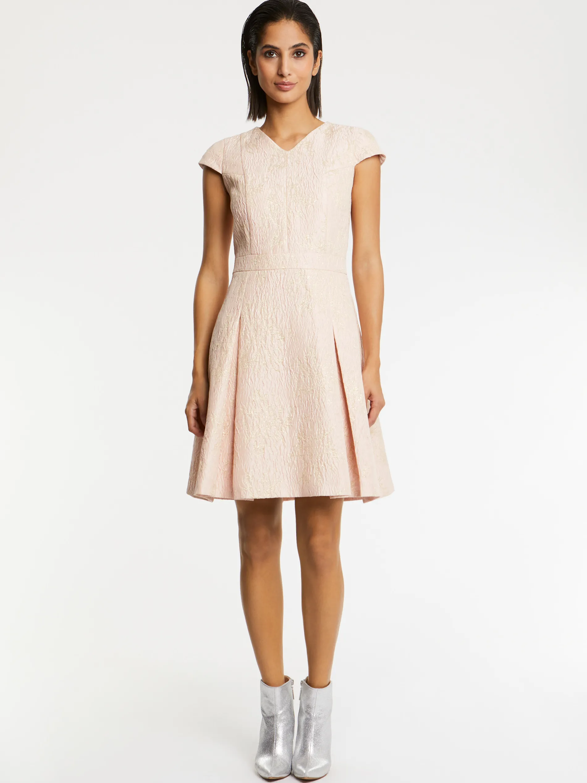 Paule Ka Robe Evasee En Jacquard Reliefe<Femme Robes