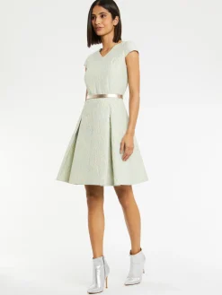 Paule Ka Robe Evasee En Jacquard Reliefe<Femme Robes