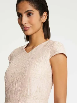 Paule Ka Robe Evasee En Jacquard Reliefe<Femme Robes