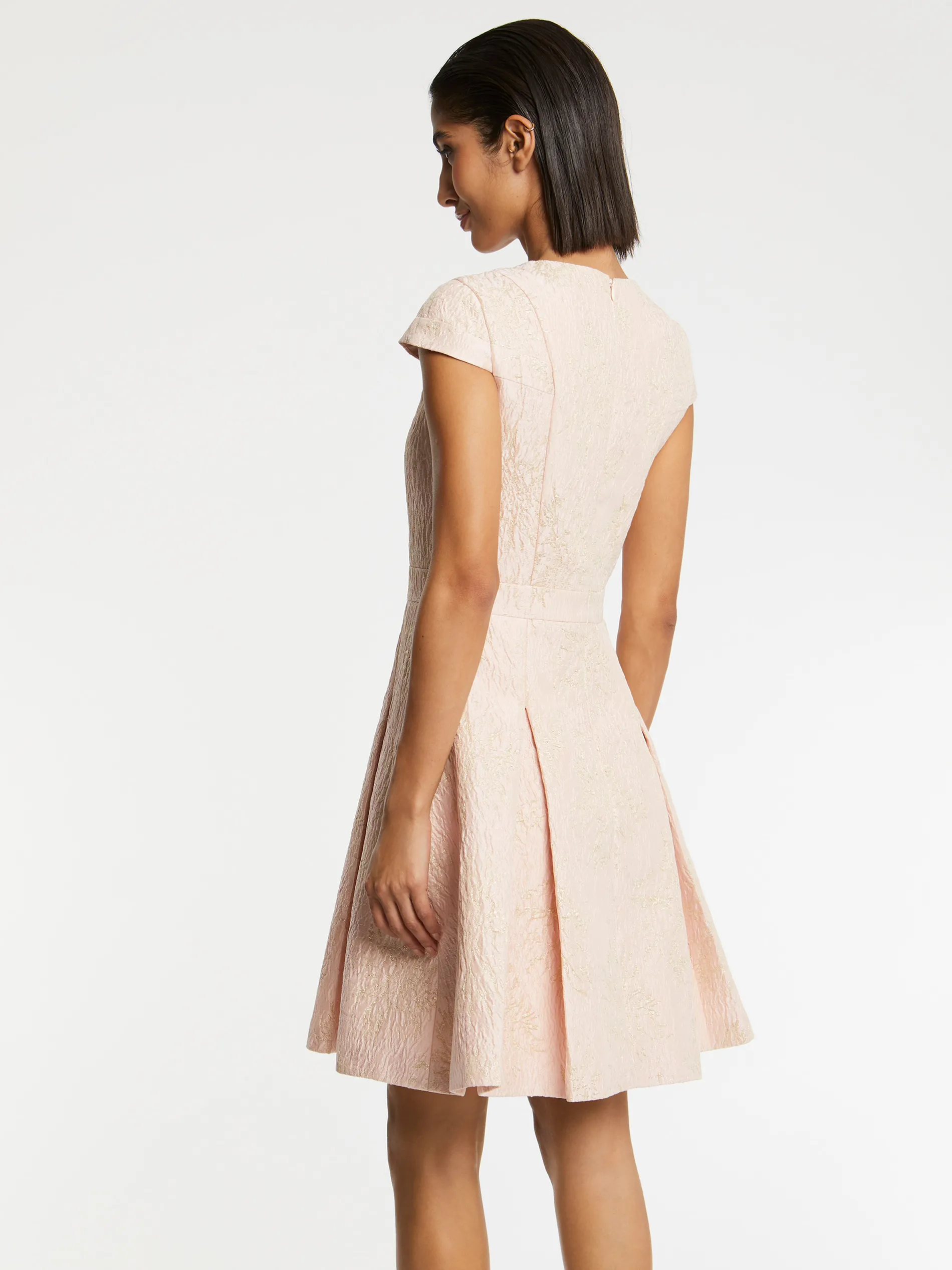 Paule Ka Robe Evasee En Jacquard Reliefe<Femme Robes