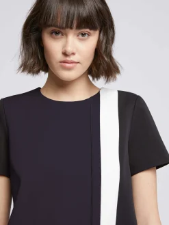 Paule Ka Robe Graphique En Tricotine Stretch<Femme Robes