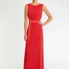 Paule Ka Robe Longue De Ceremonie En Crepe De Satin<Femme Robes