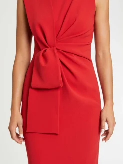 Paule Ka Robe Longue De Ceremonie A Noeud En Satin<Femme Robes