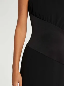 Paule Ka Robe Longue De Ceremonie En Tissu Crepe<Femme Robes