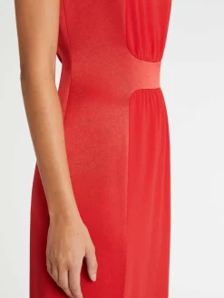 Paule Ka Robe Longue De Ceremonie En Crepe De Satin<Femme Robes