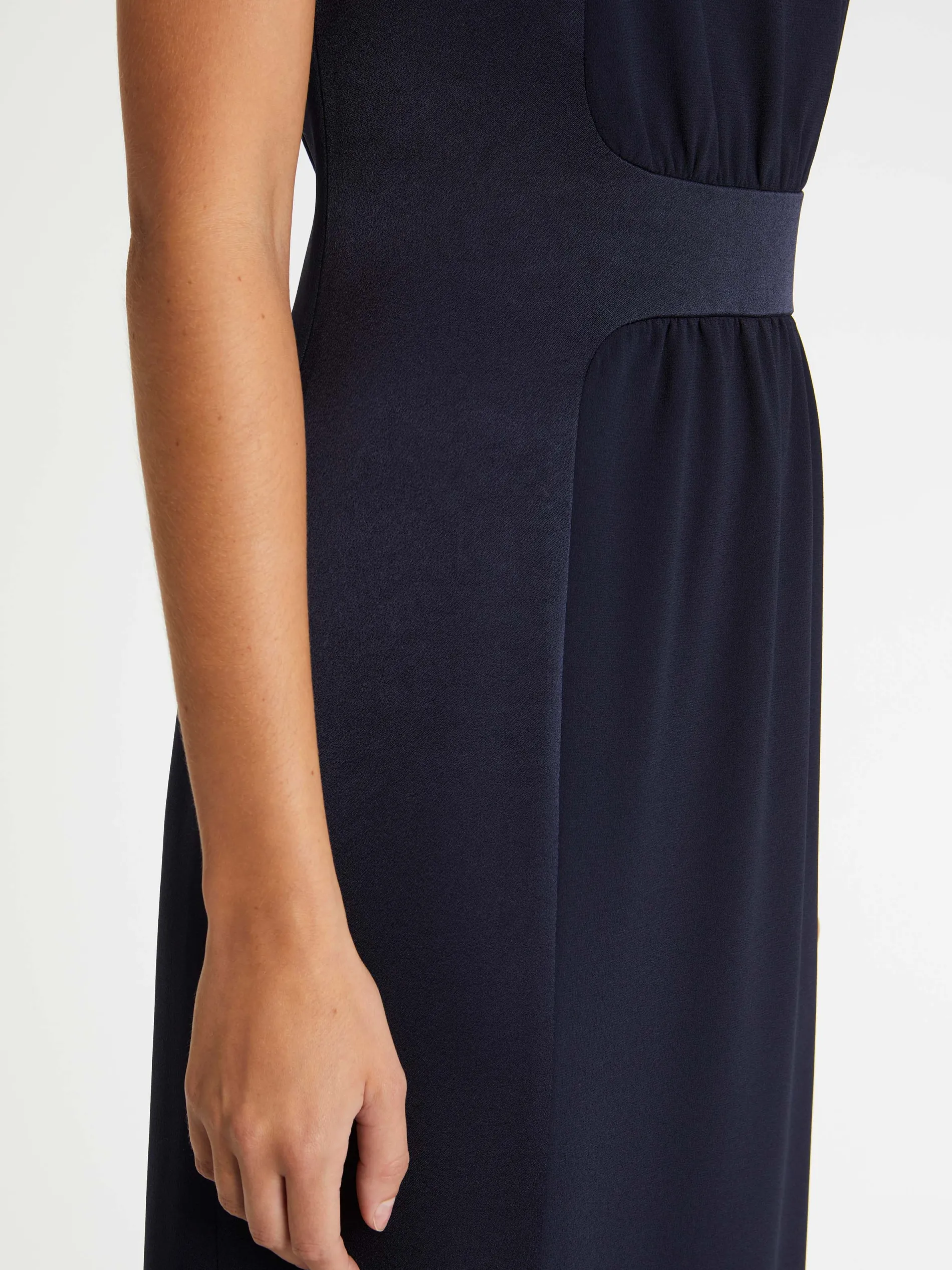 Paule Ka Robe Longue De Ceremonie En Crepe De Satin<Femme Robes