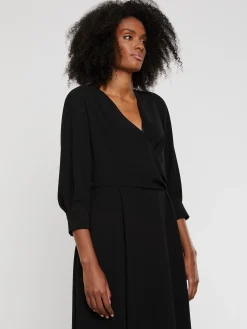 Paule Ka Robe Longue De Ceremonie En Crepe Envers Satin<Femme Robes
