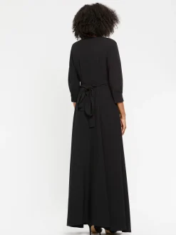 Paule Ka Robe Longue De Ceremonie En Crepe Envers Satin<Femme Robes