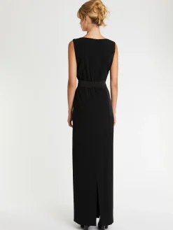 Paule Ka Robe Longue De Ceremonie En Crepe De Satin<Femme Robes