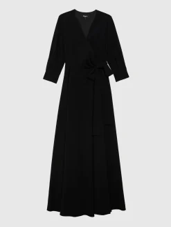Paule Ka Robe Longue De Ceremonie En Crepe Envers Satin<Femme Robes