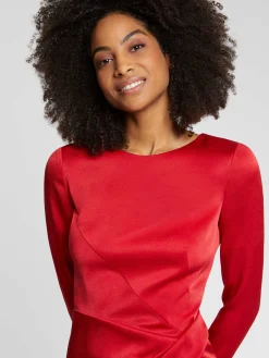 Paule Ka Robe Longue En Crepe Envers Satin<Femme Robes