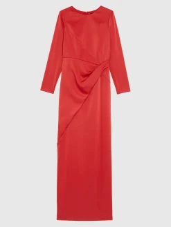 Paule Ka Robe Longue En Crepe Envers Satin<Femme Robes