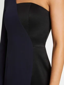 Paule Ka Robe Longue Graphique En Crepe De Satin<Femme Robes